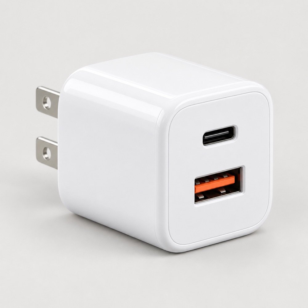 20W GaN Fast Charger - Dual Port, Half the Size | BOLTPLUG
